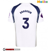 Moške Nogometnih dresov Tottenham Hotspur Radu Dragusin #3 Domači 2025-26 Kratki rokavi